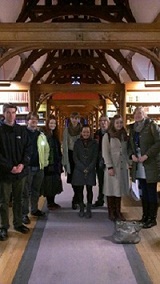 Graduate Trainees visit Pembroke College Library 